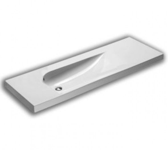 Hatria Grandangolo G-150 umywalka ceramiczna 150cm Y0V8