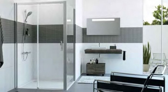 Huppe Classics 2 EasyEntry drzwi suwane wersja lewa 150 cm 1-cz. wys.200 srebrny połysk przeźroczyste C25312.069.321