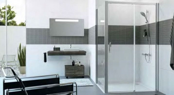 Huppe Classics 2 EasyEntry ścianka boczna 120cm wys. 200 cm srebrny połysk przeźroczyste C25407.069.321