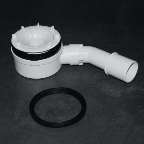 Huppe EasyFlat płaski syfon z wysokością zabudowy 53 mm 200373000