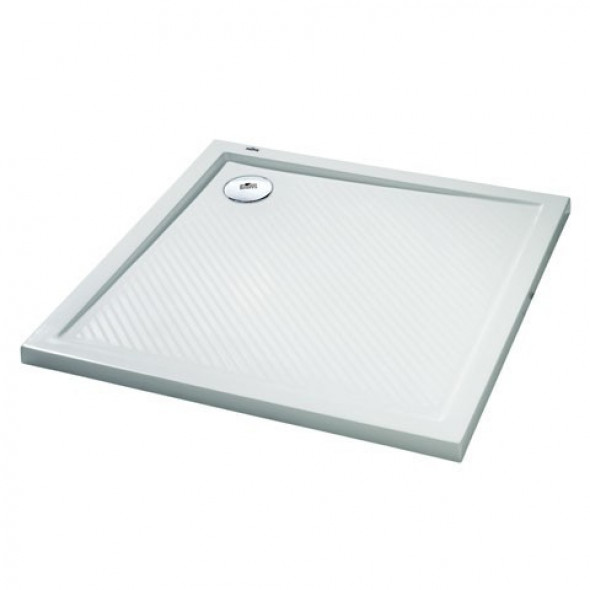 Huppe Purano brodzik kwadratowy 100x100 konglomerat biały 202162.055