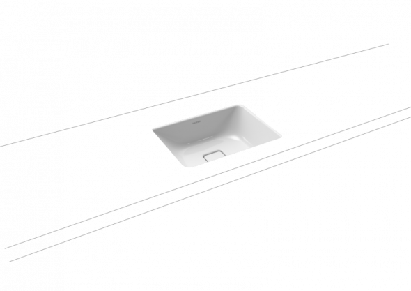 Kaldewei Cono umywalka podblatowa bez przelewu 56,9x38,2 cm 3087 902306003001