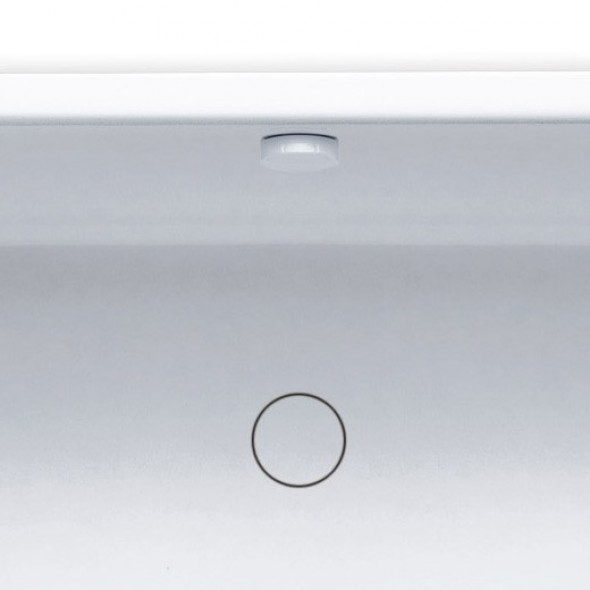 Kaldewei KA4040 Centro Duo Elipso Duo specjalny zestaw odpływowo-przelewowy emailowany biały 6877 7208 0001