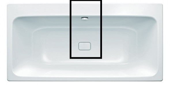 Kaldewei KA4060 Asymmetric Duo specjalny zestaw odpływowo-przelewowy biały 6877 7204 0001