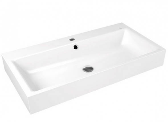 Kaldewei Puro umywalka ścienna z przelewem 90x46 cm 3164 3165 901506013001