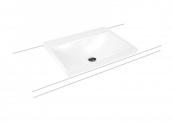 Kaldewei Silenio umywalka nablatowa bez przelewu 90x46 cm wys. rantu 40 mm 3041 904006303001