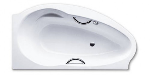 Kaldewei Studio wanna asymetryczna lewa z otworami na uchwyty 170x90 biały model 829-1 2229 0001 0001