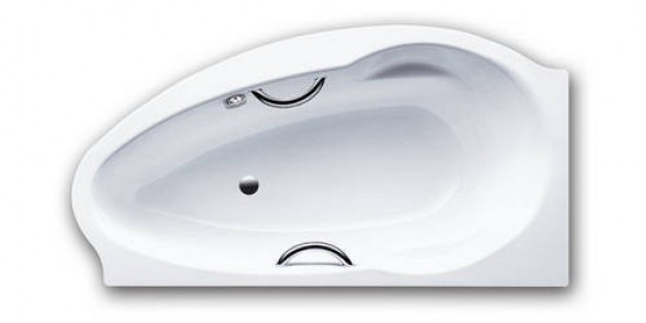 Kaldewei Studio wanna asymetryczna prawa z otworami na uchwyty 170x90 biały model 827-1 2223 0001 0001