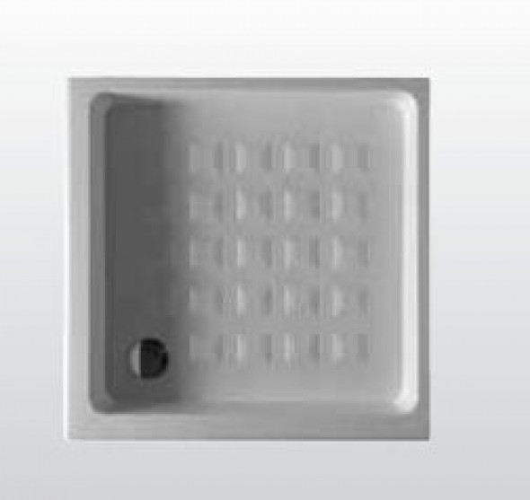 Kerasan Retro brodzik kwadratowy ceramiczny 100x100 biały 1340