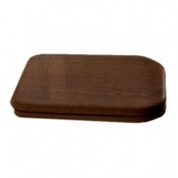 Kerasan Waldorf deska wolnoopadająca drewno orzech zawias złoty oro 418740