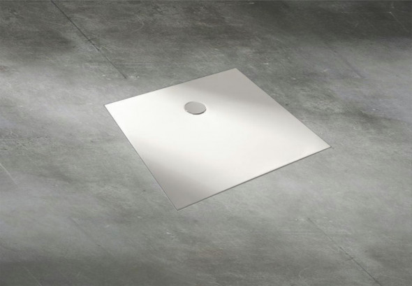 Kermi Koralle brodzik kwadratowy 100x100 cm konglomerat BD EXD 100100.2