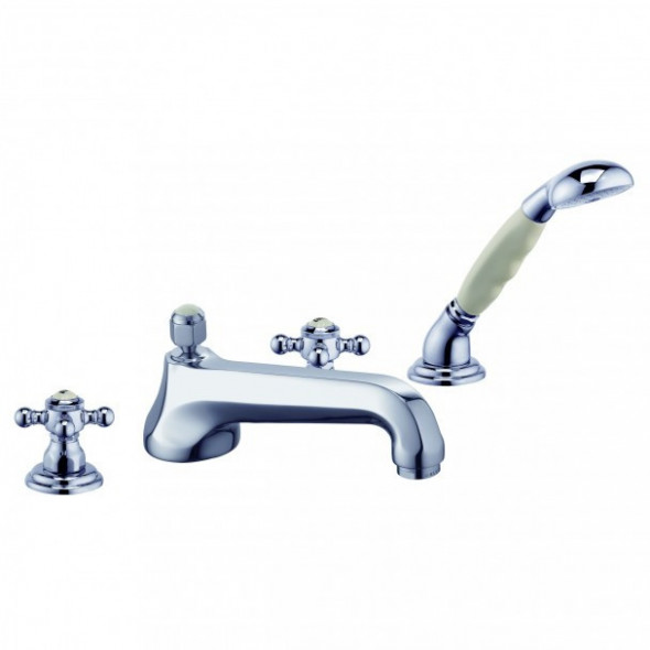 Kludi Adlon bateria wannowa czterootworowa chrom 51 525 05 20