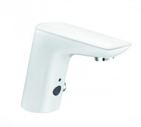 Kludi Balance bateria umywalkowa bezdotykowa elektroniczna biały/chrom 52 200 91