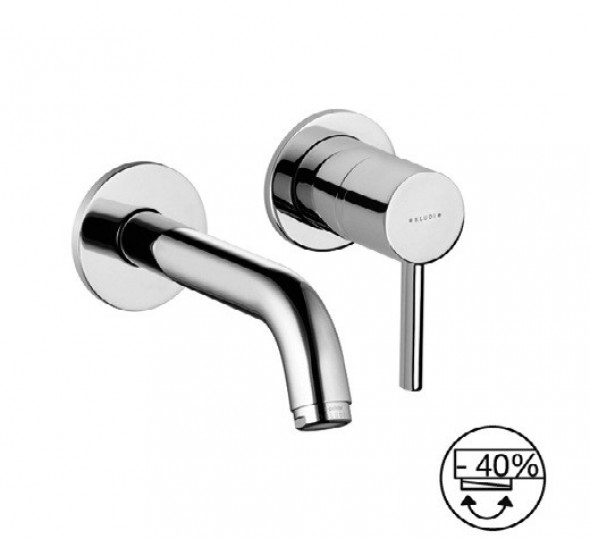 Kludi Bozz jednouchwytowa bateria umywalkowa podtynkowa wylewka 180mm chrom 382440576