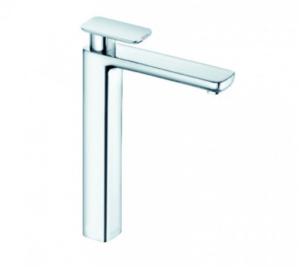 Kludi E2 bateria umywalkowa wysoka bez korka chrom 492980575
