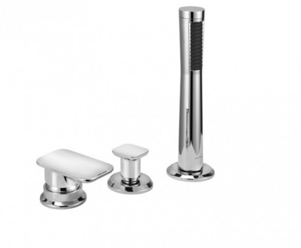 Kludi E2 bateria wannowa 3-otworowa chrom 494260575