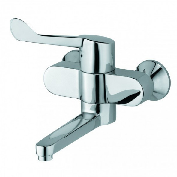 Kludi Medi care bateria umywalkowa natynkowa wylewka obrotowa 24,5 cm chrom 349200524