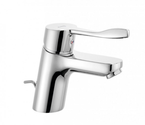 Kludi Pure&amp;amp;Easy bateria umywalkowa 70 z uchwytem 12 cm chrom 372840565