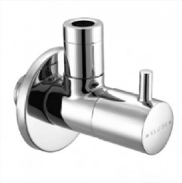 Kludi zawór kątowy z głowicą ceramiczną chrom 1584505-00