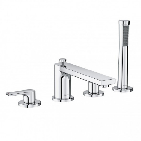 Kludi Zenta SL czterootworowa bateria wannowo-natryskowa chrom 484240565