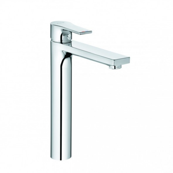 Kludi Zenta SL jednouchwytowa bateria umywalkowa wysoka DN 15 bez korka chrom 48 256 05 65