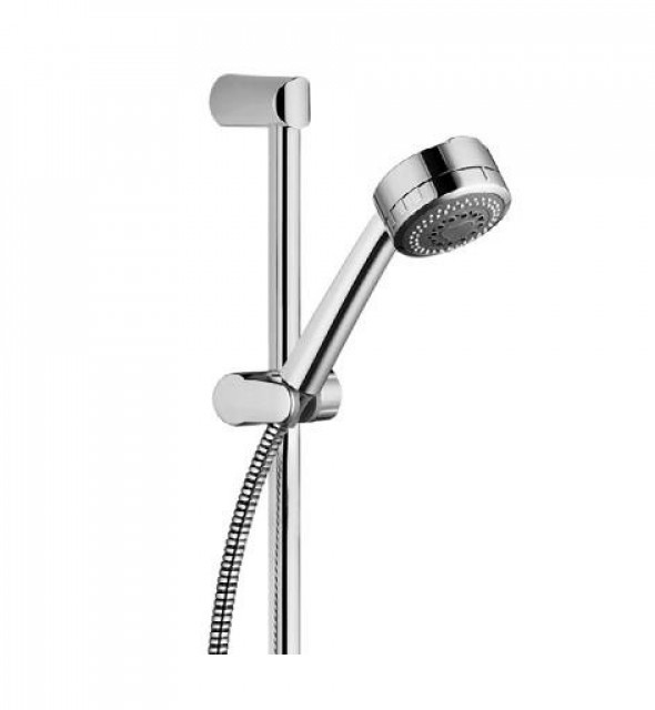 Kludi Zenta zestaw prysznicowy drążek 60cm słuchawka trzypozycyjna z wężem 160cm chrom 60 830 05-00