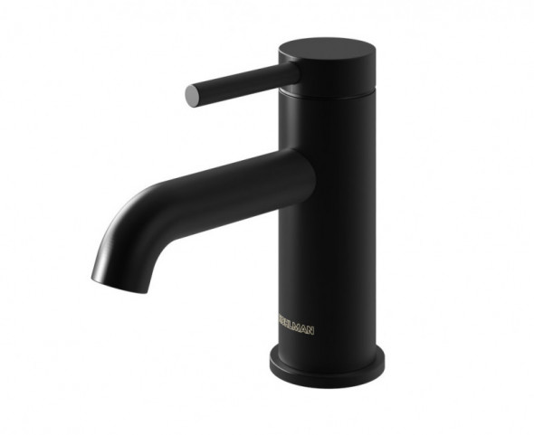 Kohlman Axel Black bateria umywalkowa czarny mat QB100AB