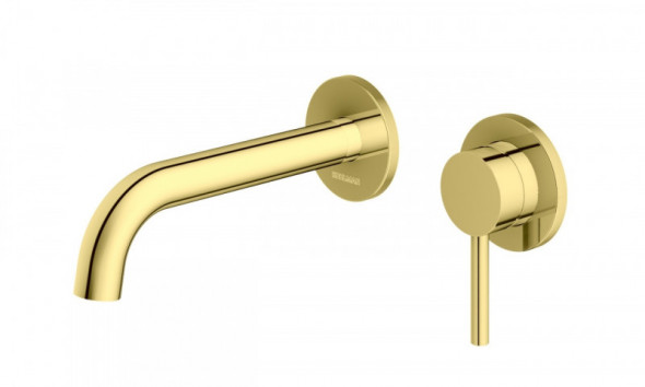 Kohlman Axel Gold bateria umywalkowa podtynkowa złoty połysk QW180AGD