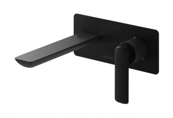 Kohlman Black Experience bateria umywalkowa podtynkowa czarny mat QW185EB