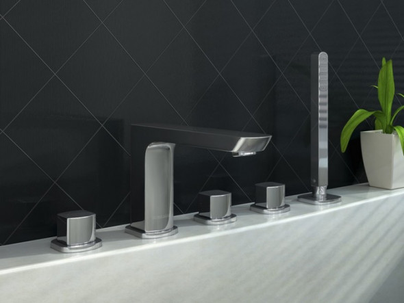 Kohlman Foxal bateria wannowa 5-otworowa chrom QB242F