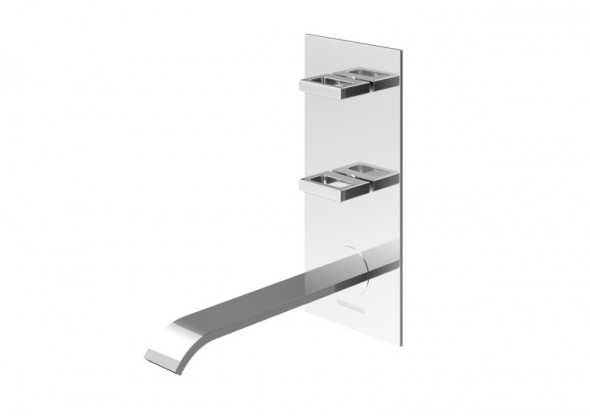 Kohlman Nexen-S bateria umywalkowa podtynkowa chrom SQW196U