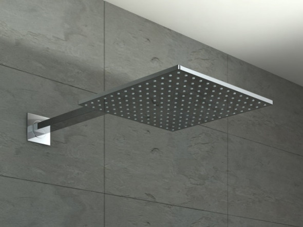 Kohlman Q25 deszczownica kwadratowa 25x25 z ramieniem sufitowym chrom Q25 + CQ