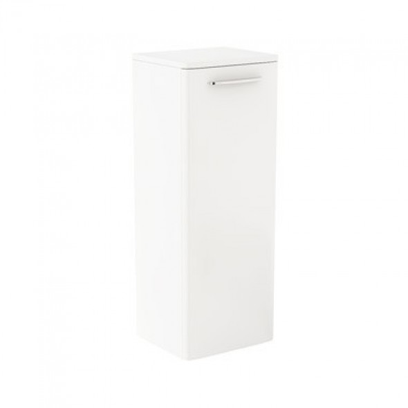 Koło Nova Pro słupek szafka wisząca boczna 87cm biały połysk 88427