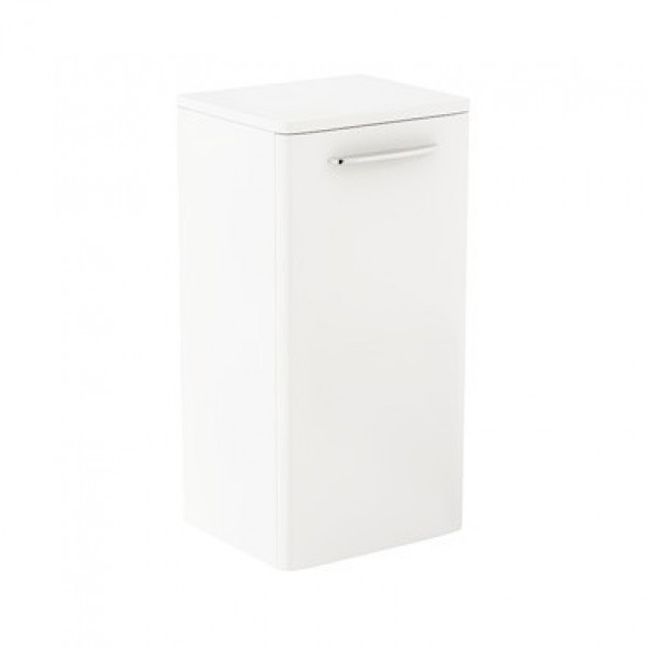 Koło Nova Pro słupek szafka wisząca boczna niska 65cm biały połysk 88428