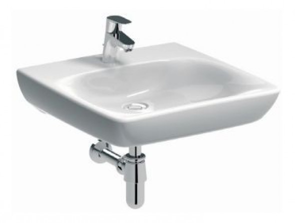 Koło Nova Pro umywalka dla osób niepełnosprawnych 65cm 65x55 biały M38465