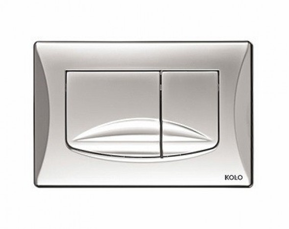 Koło Slim2 przycisk spłukujący do WC chrom mat 94184-003