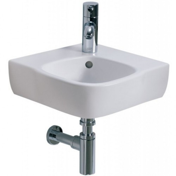 Koło Style umywalka narożna 50cm 37x37 z otworem L21750