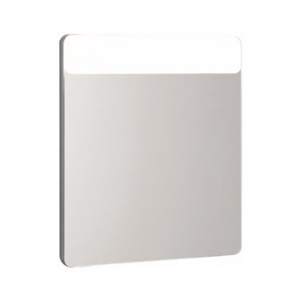 Koło Traffic lustro z oświetleniem LED 60x65 aluminium satyna 88422