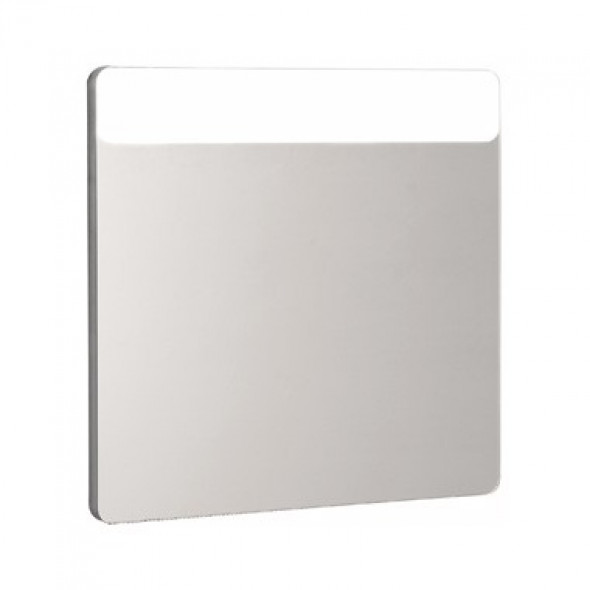 Koło Traffic lustro z oświetleniem LED 70x65 aluminium satyna 88423