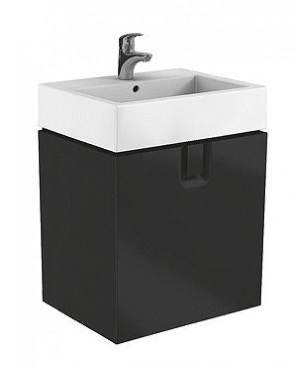 Koło Twins szafka wisząca podumywalkowa z szufladą 60 cm czarny mat 89500