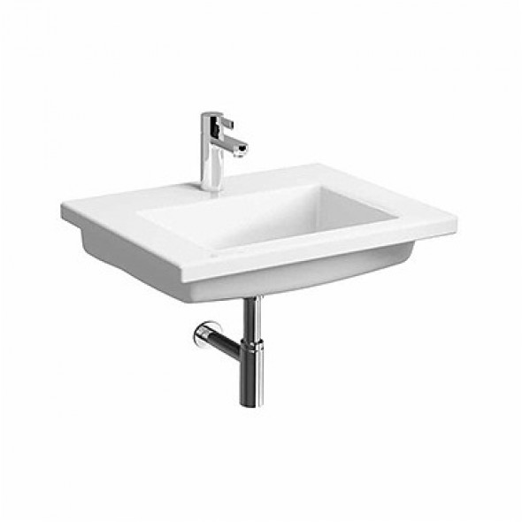 Koło Twins umywalka meblowa prostokątną z niskim rantem 60 cm z otworem REFLEX L51960900