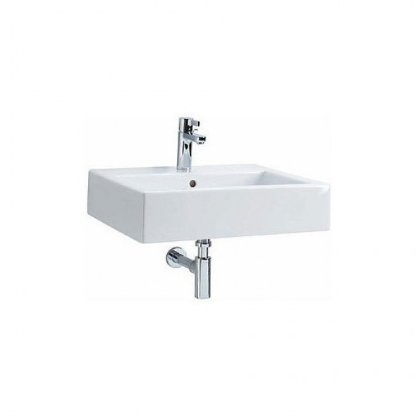 Koło Twins umywalka z misą prostokątną 60 cm z otworem REFLEX L51160