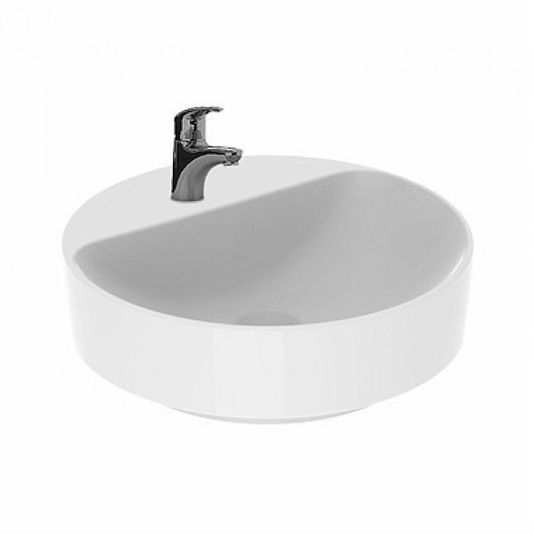 Koło Variform umywalka okrągła stawiana na blat bez przelewu 45 cm 500.770.01.6