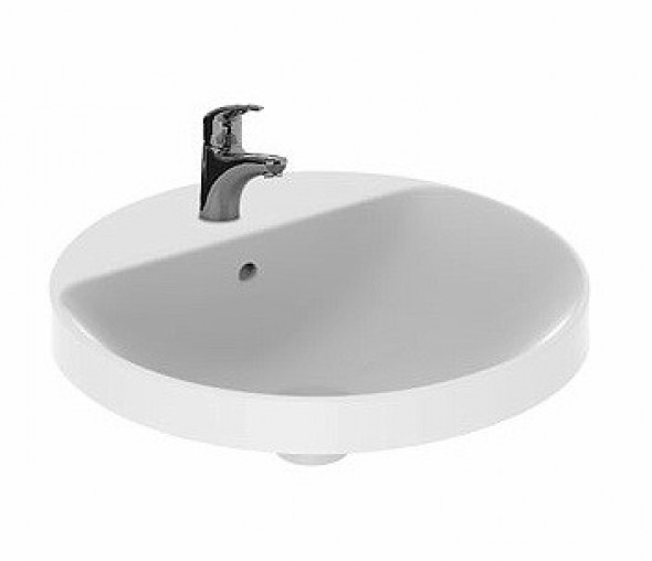 Koło Variform umywalka okrągła wpuszczana w blat 48 cm 500.704.01.6