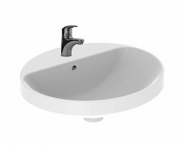 Koło Variform umywalka owalna wpuszczana w blat 55 x 45 cm 500.720.01.6