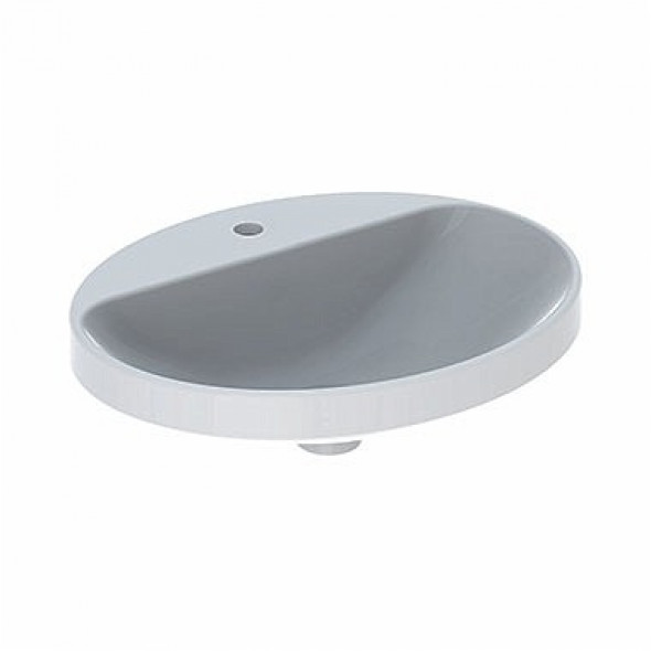 Koło Variform umywalka owalna wpuszczana w blat bez przelewu 55 x 45 cm 500.722.01.6