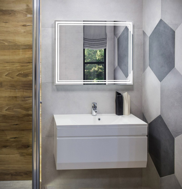 Kraft Manta Lustro 120 x 70 cm uniwersalne z podświetleniem LED