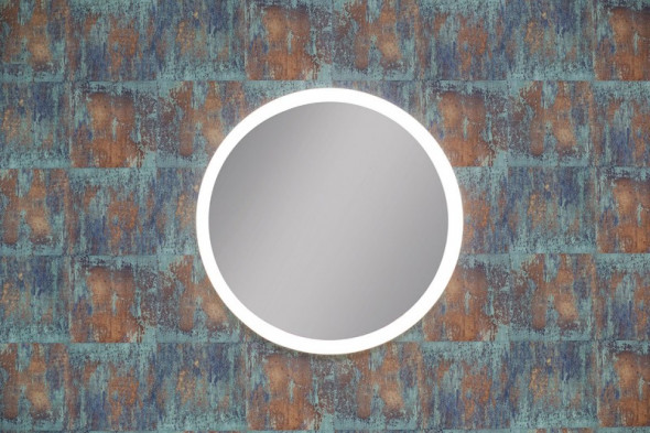 Kraft Orbit Lustro okrągłe fi 80 cm z podświetleniem Led