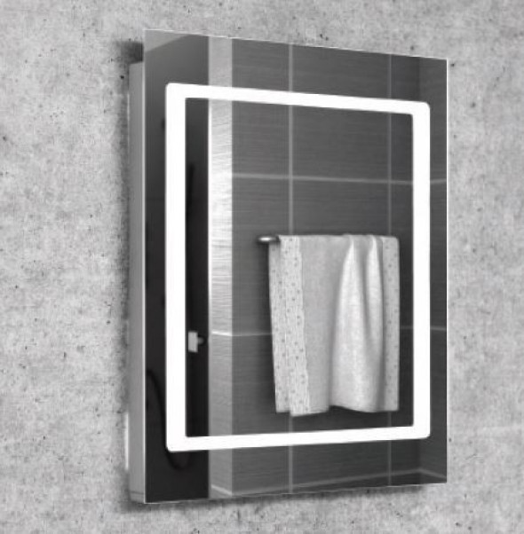 Kraft SAVAN Lustro 60 X 70 cm z podświetleniem Led