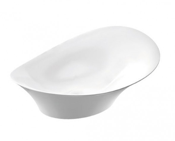 Marmorin Alice umywalka stawiana na blat 55x33 cm Mineralicast P 550 056 020 010